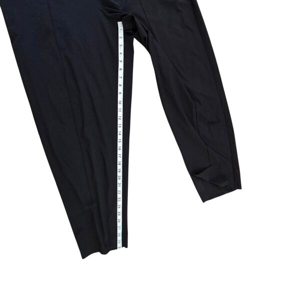 Athleta Vienna Slim Pants Black sz 18 Zipper Pockets 30" inseam Pull-on - Picture 7 of 10